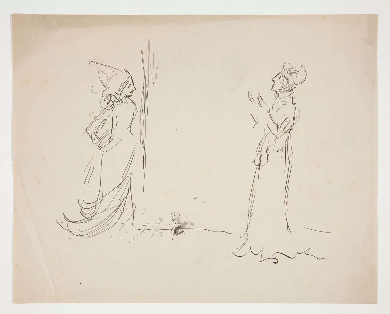 Studio di Due Figure, da Amore da Edwin Austin Abbey