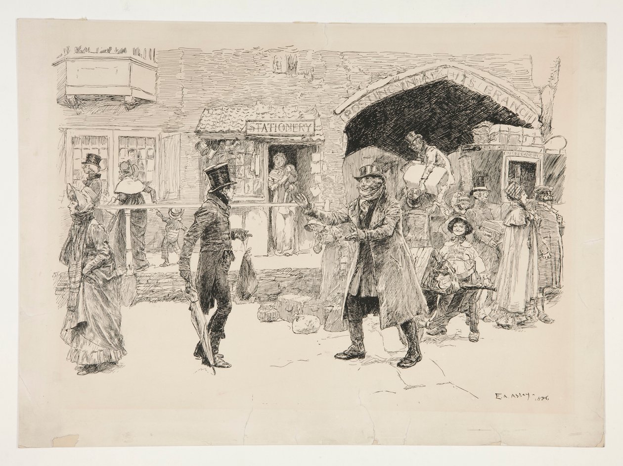 Il ritorno del nativo da Edwin Austin Abbey