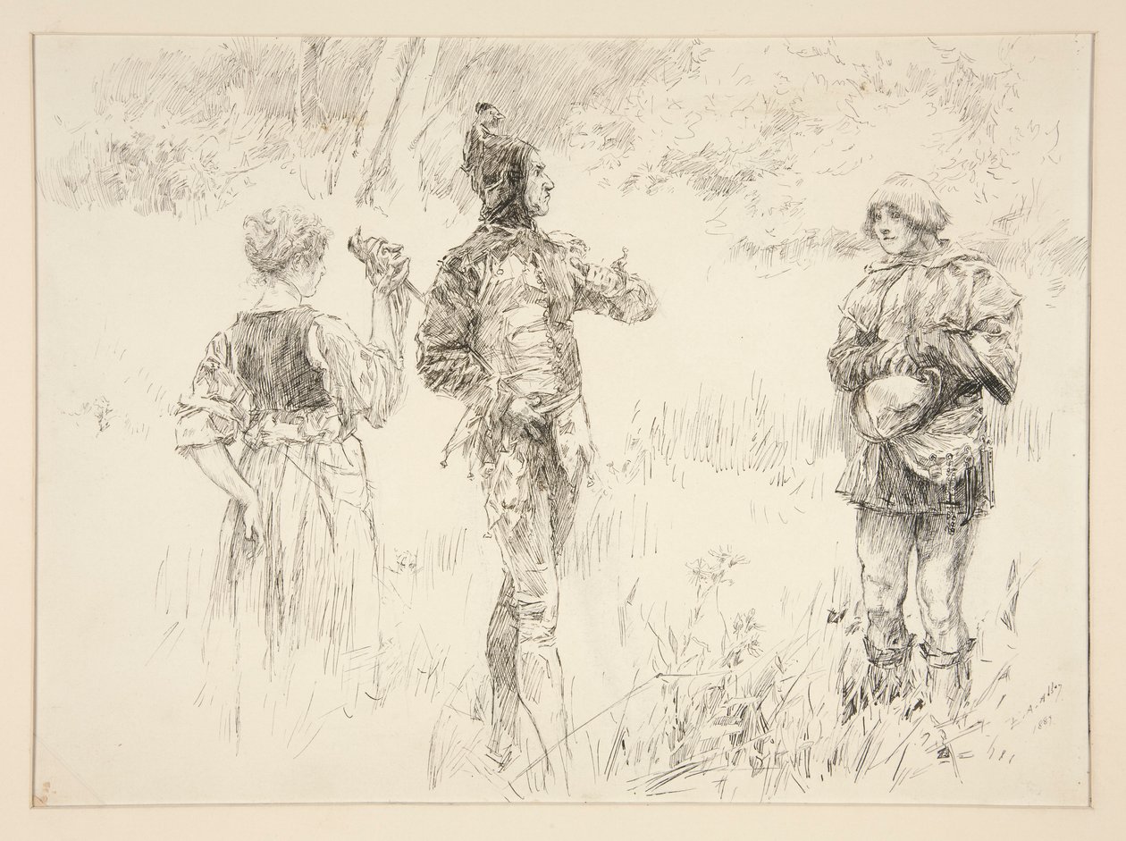 Touchstone da Edwin Austin Abbey