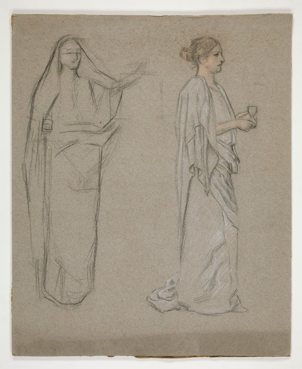 Due donne: studio per da Edwin Austin Abbey
