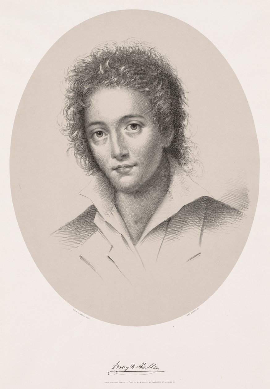 Percy Bysshe Shelley, 1867 da Edwin Beyerhaus