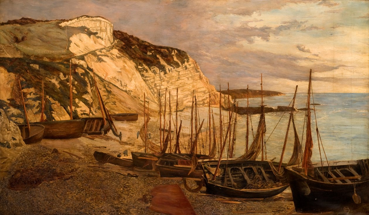 Beer Head, South Devon, c.1879 da Edwin Edwards