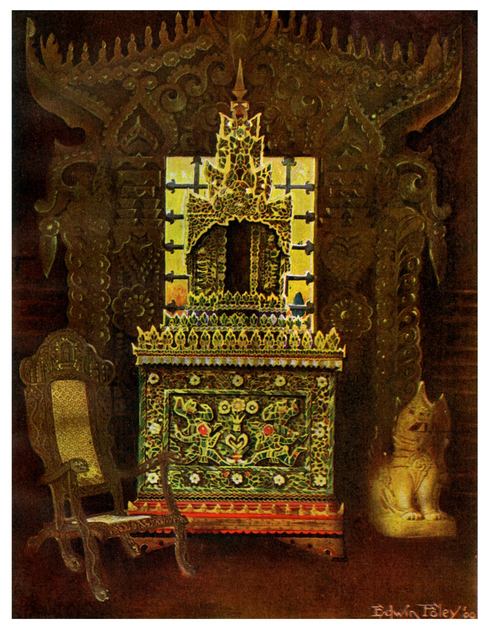 Mobili asiatici, 1911-1912 da Edwin Foley