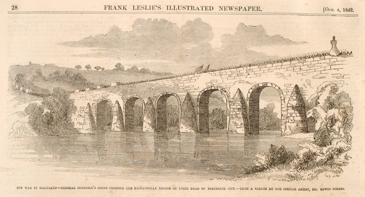 La guerra nel Maryland, da Frank Leslie