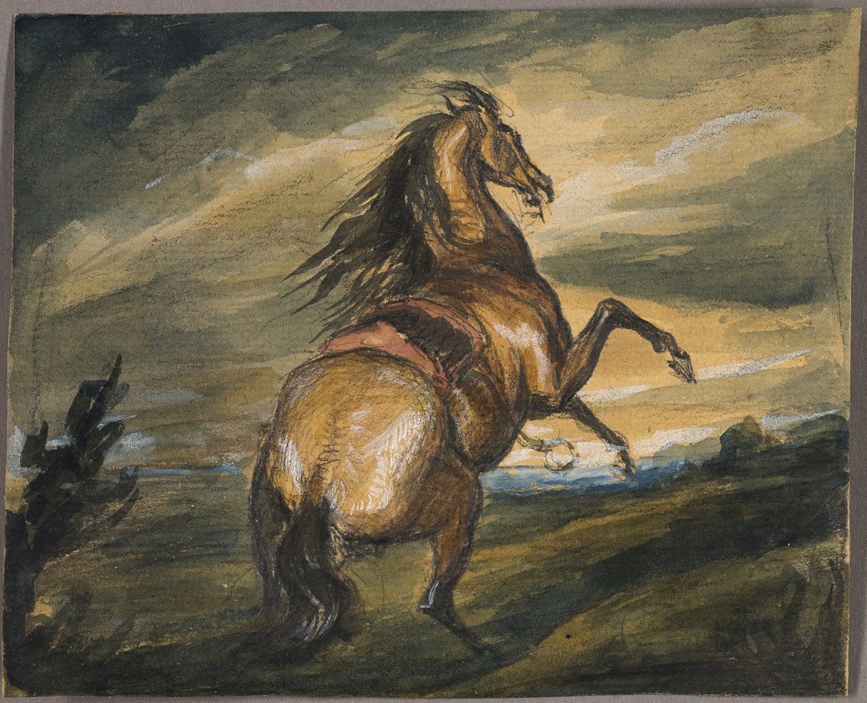 Cavallo impennato da Edwin Henry Landseer