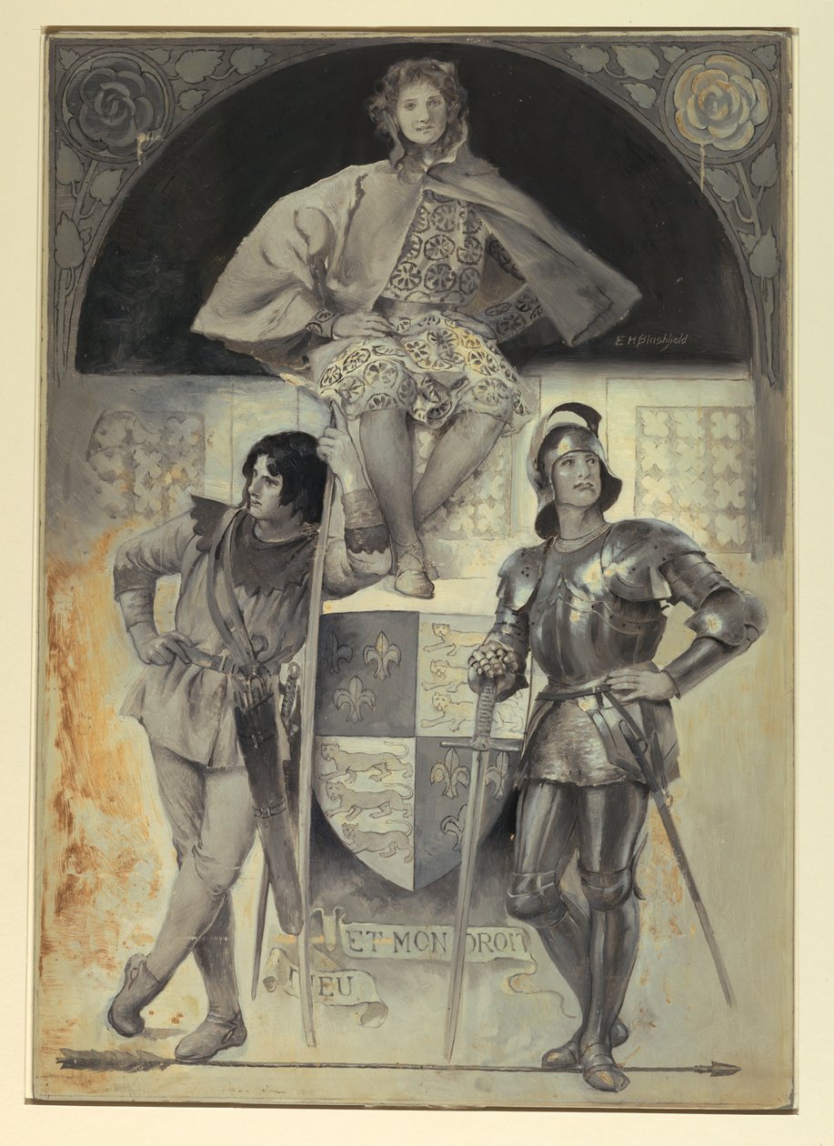 Pagine e cavalieri, frontespizio per "L