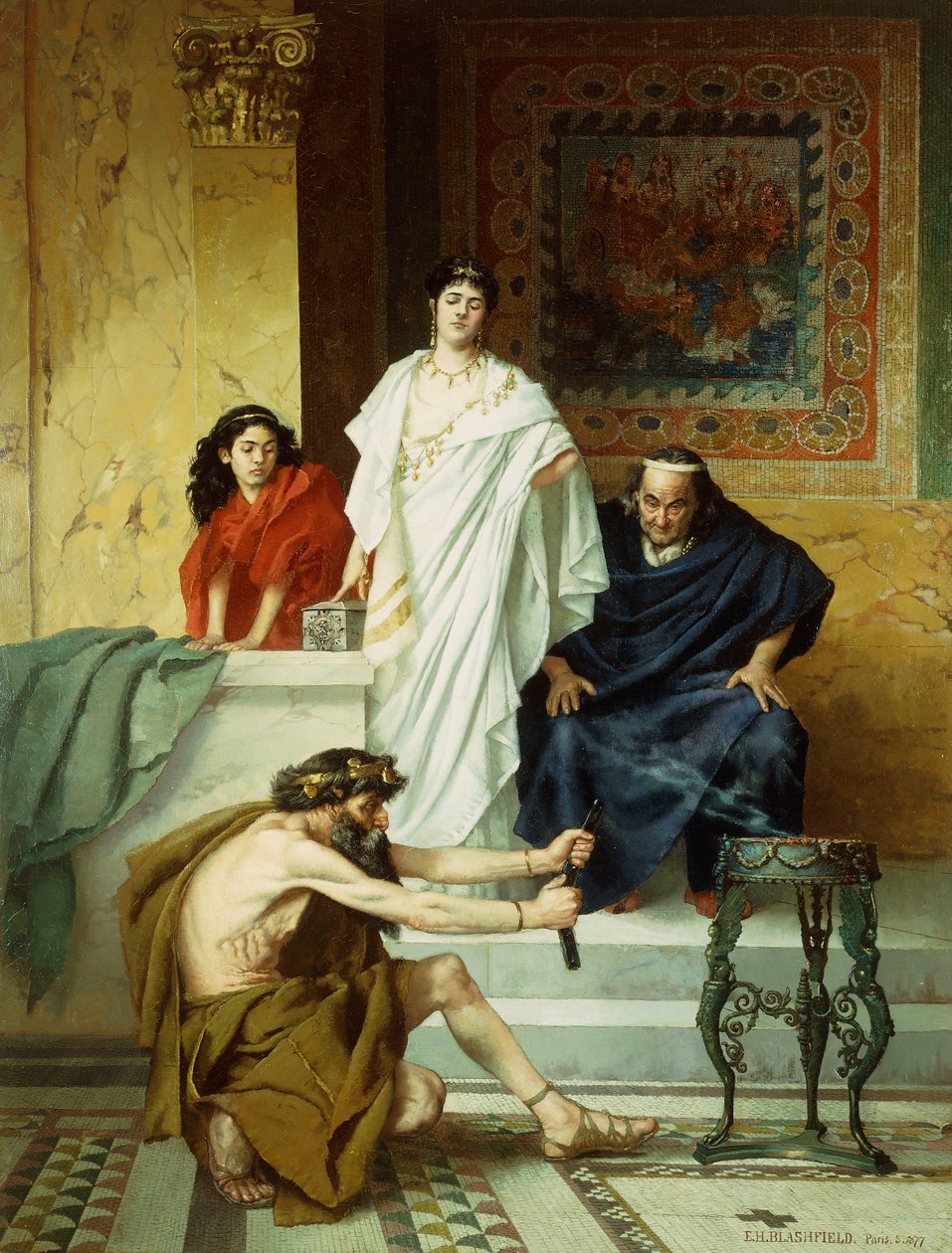 Preparativi per un Sacrificio da Edwin Howland Blashfield