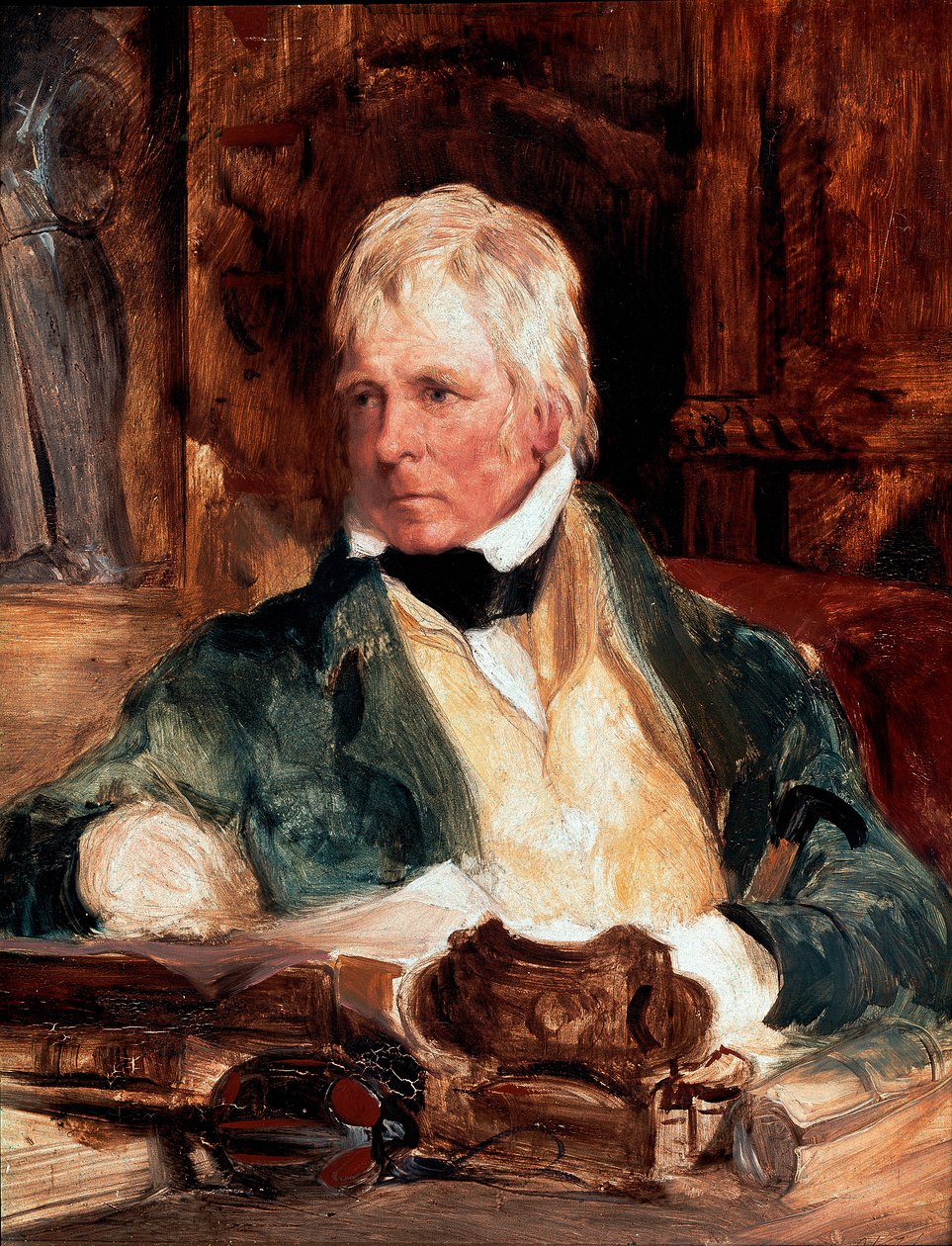 Ritratto di Walter Scott, scrittore scozzese da Edwin Landseer