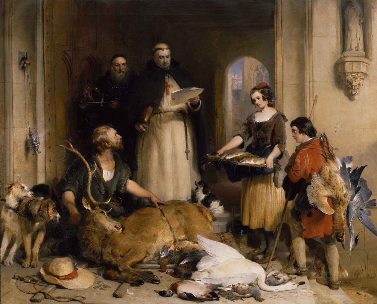Scena dei tempi antichi all