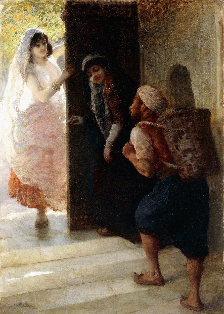 Le mille e una notte, Il portatore di Bagdad da Edwin Lord Weeks
