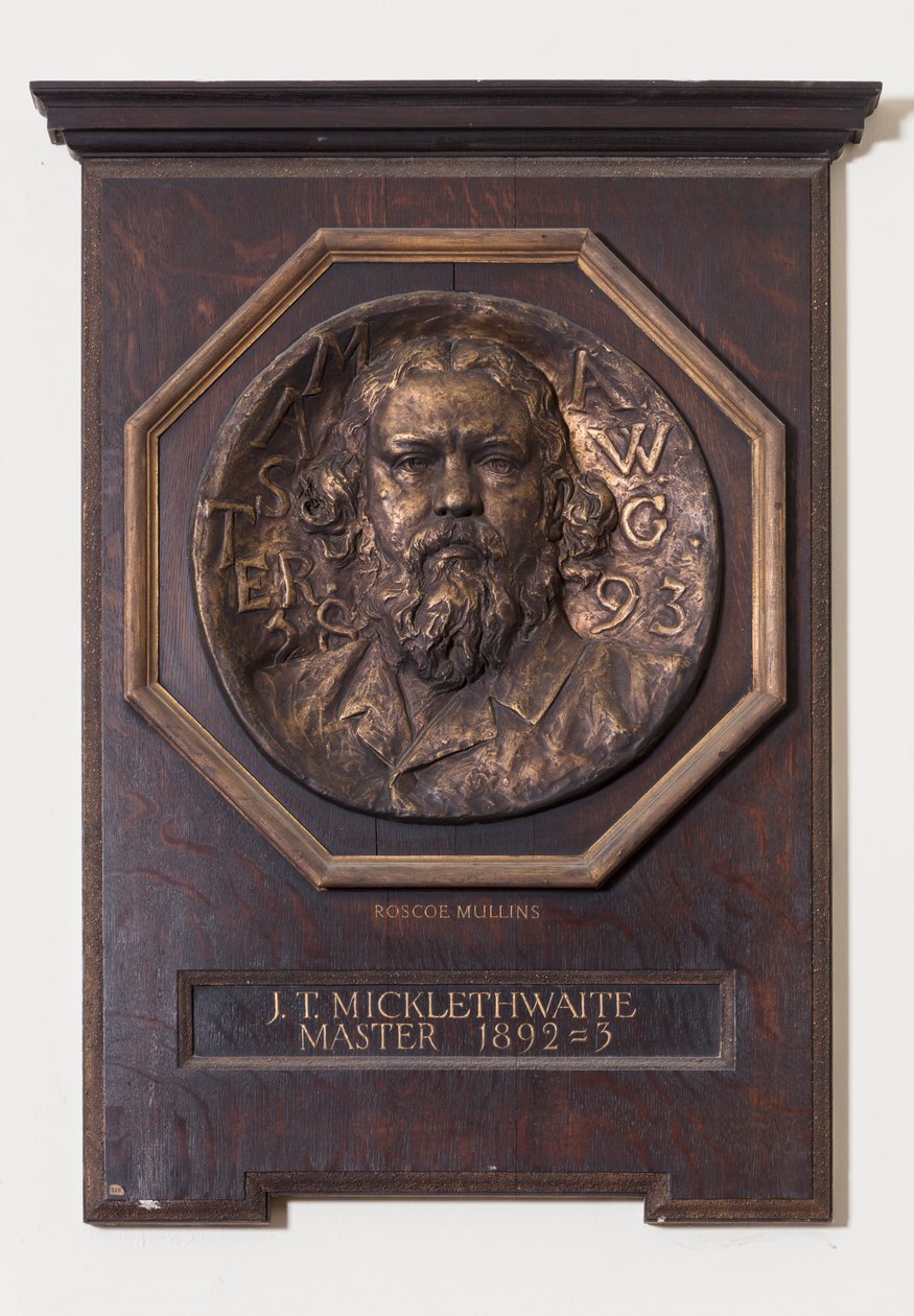 Medaglia con John T. Micklethwaite, c.1893 da Edwin Roscoe Mullins