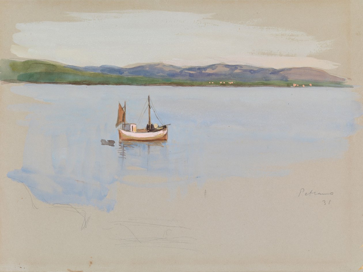 Peschereccio da Eero Järnefelt