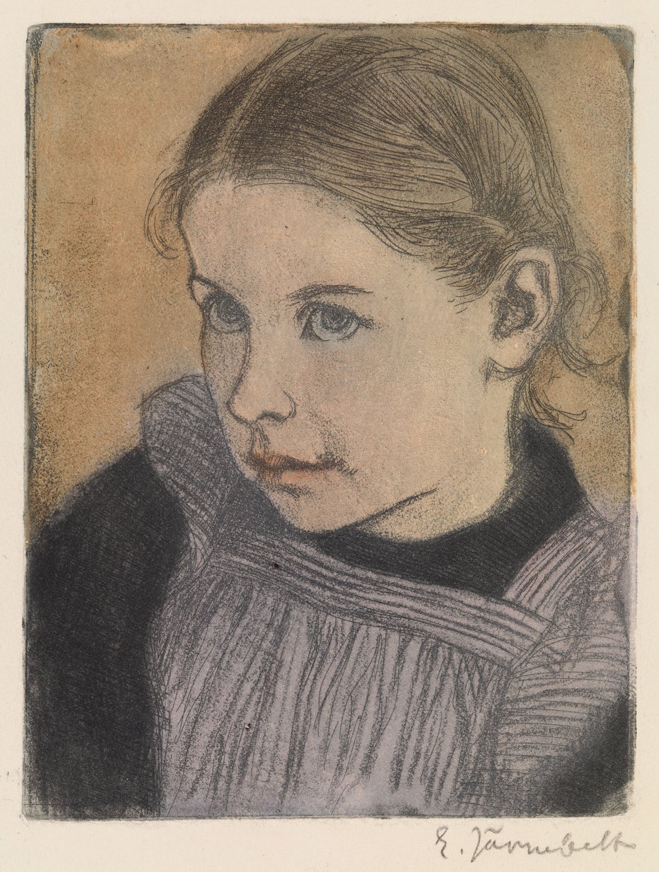 Ragazza da Eero Järnefelt