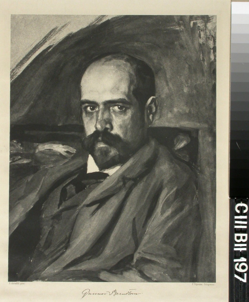 Ritratto di Gunnar Berndtson da Eero Järnefelt