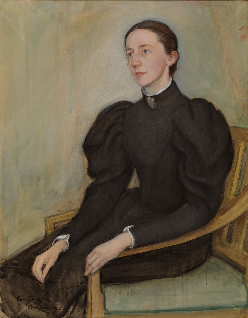 Ritratto di Mathilda Wrede da Eero Järnefelt