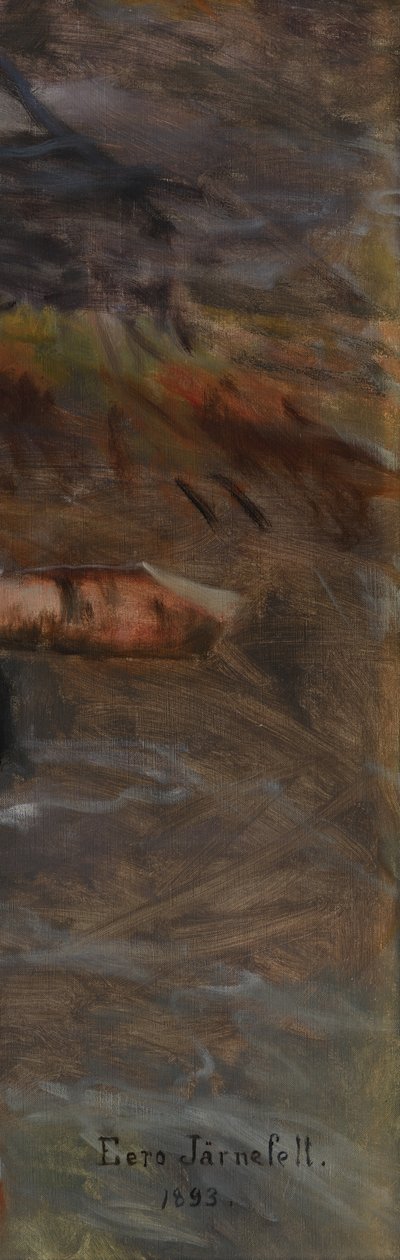 Sotto il giogo (Bruciare la legna da ardere) da Eero Järnefelt