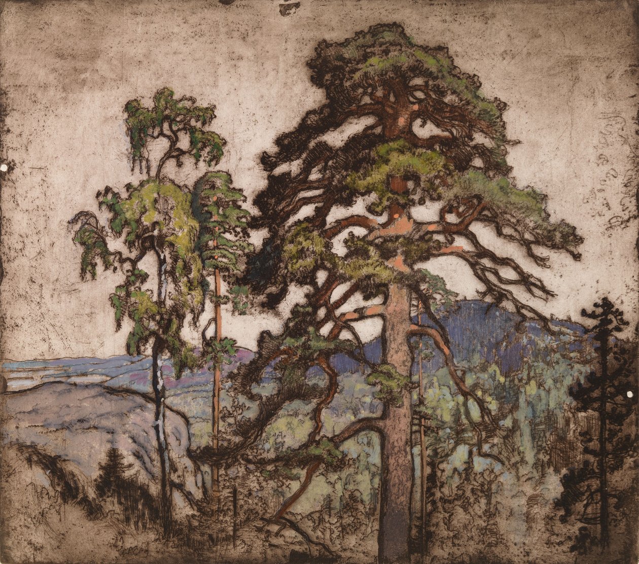 Vista da Koli da Eero Järnefelt
