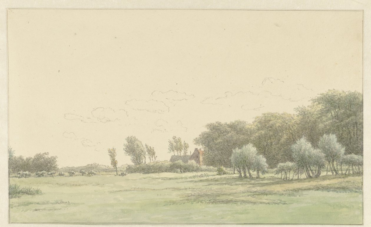 Paesaggio nei dintorni di Wageningen da Egbert van Drielst