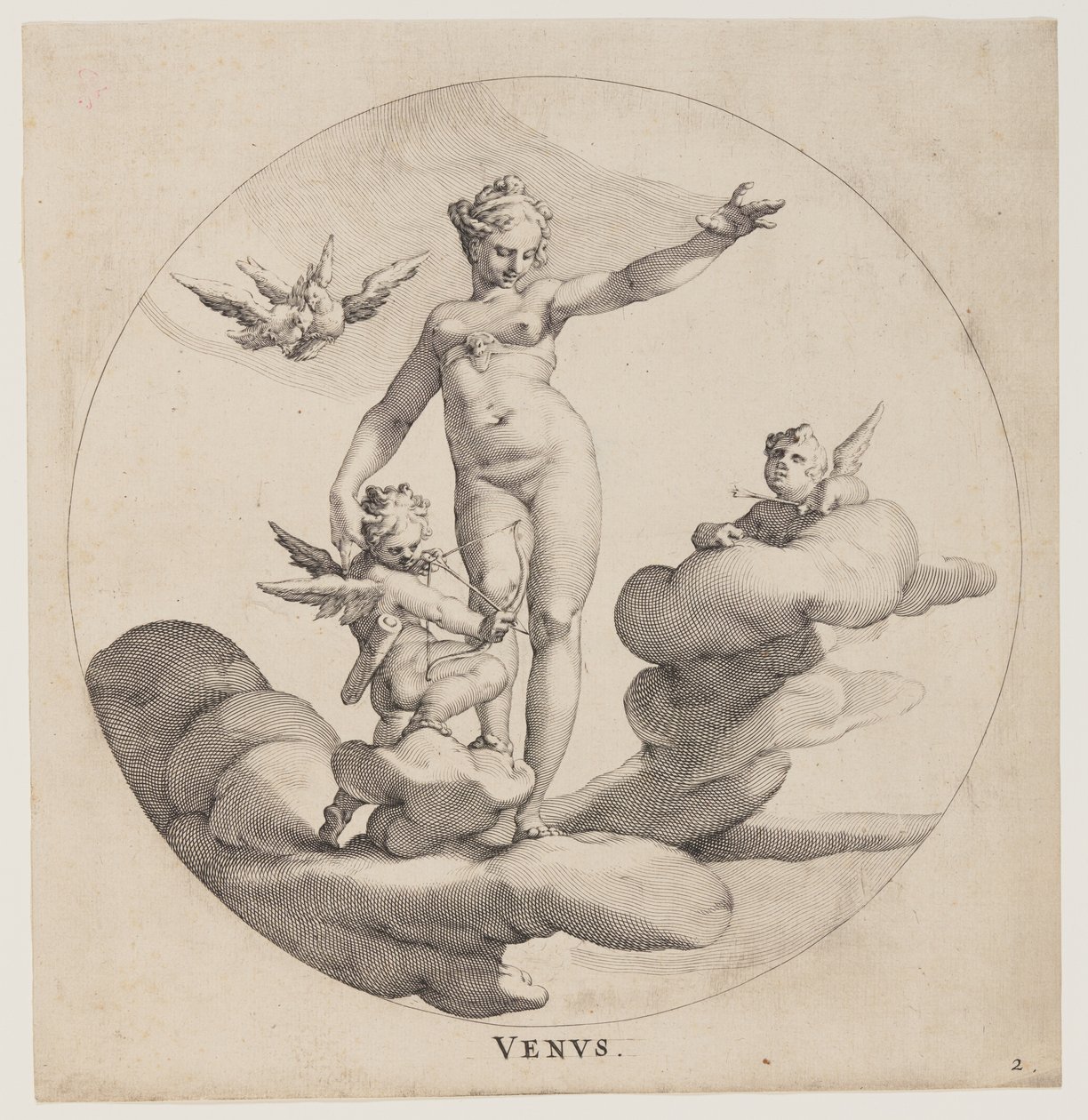 Venere, da Tre dee da Egbert van Panderen