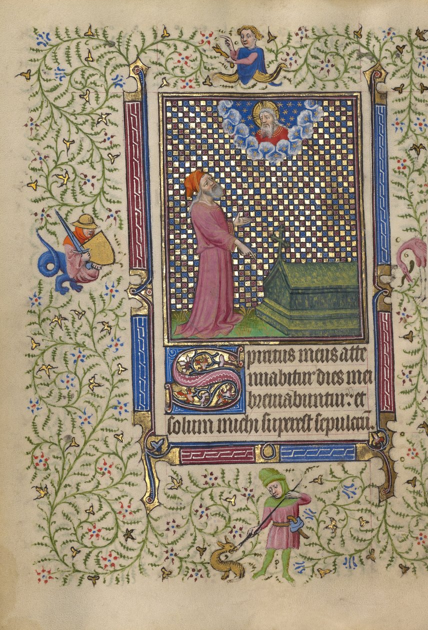 Lavoro che indica una tomba da Egerton Master