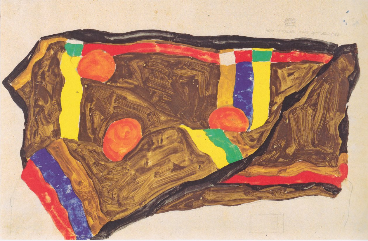 Il mio cammino conduce su abissi 17-5-1912 da Egon Schiele