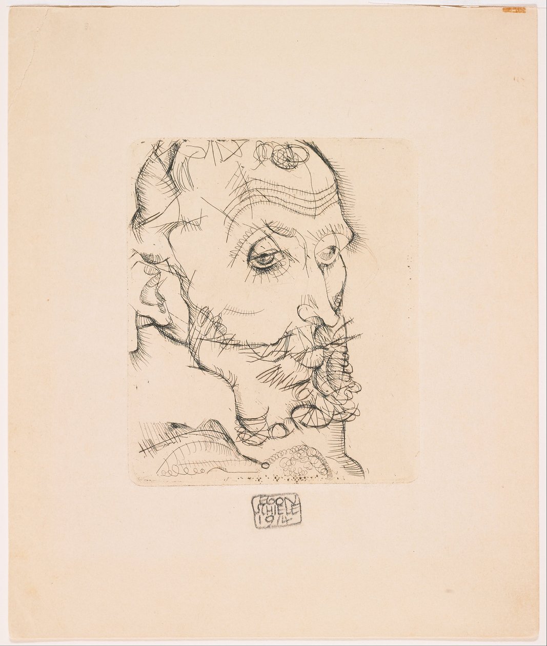 Ritratto di Franz Hauer da Egon Schiele