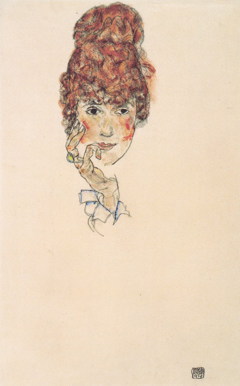 Ritratto di Edith Schiele da Egon Schiele