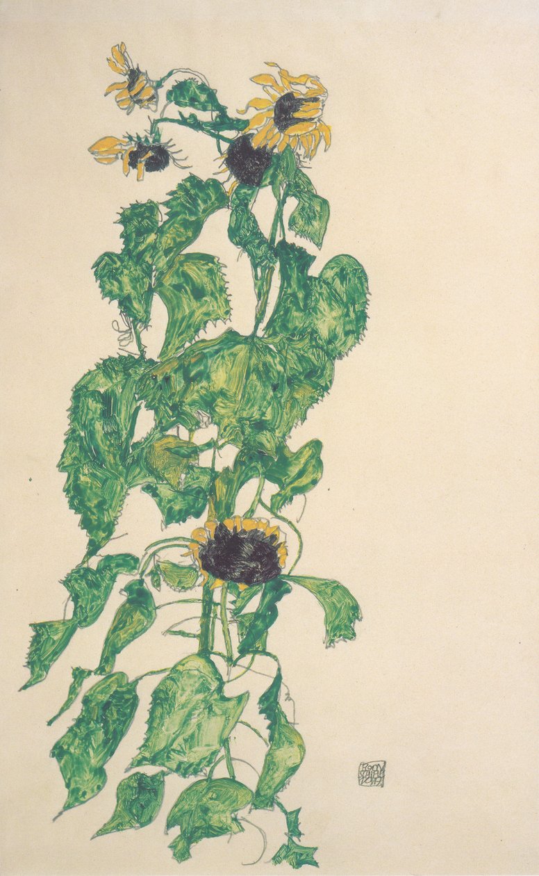Girasoli da Egon Schiele