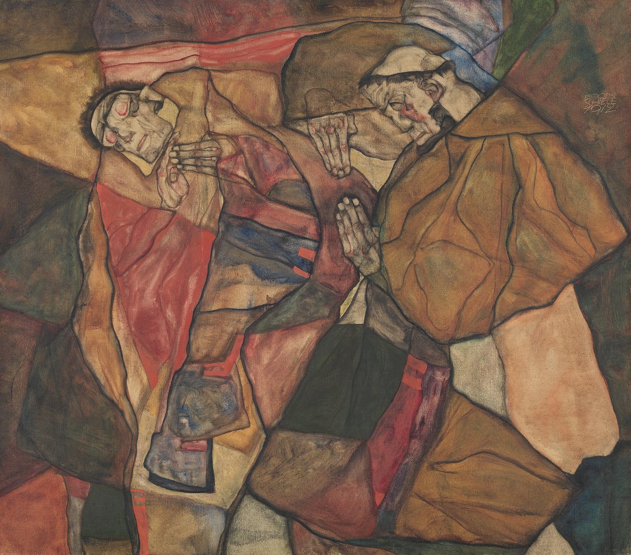 Agonia da Egon Schiele