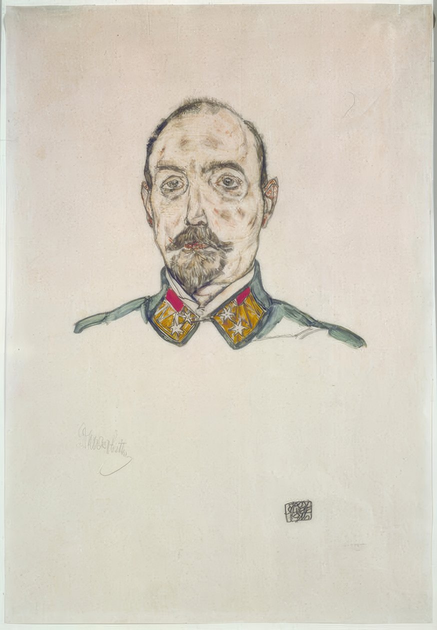 Ufficiale austriaco da Egon Schiele