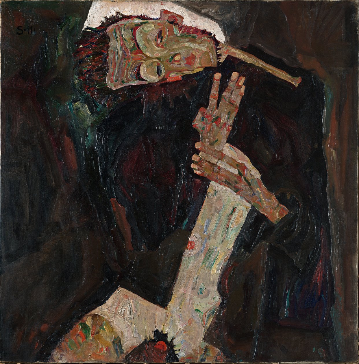 «Il poeta» da Egon Schiele