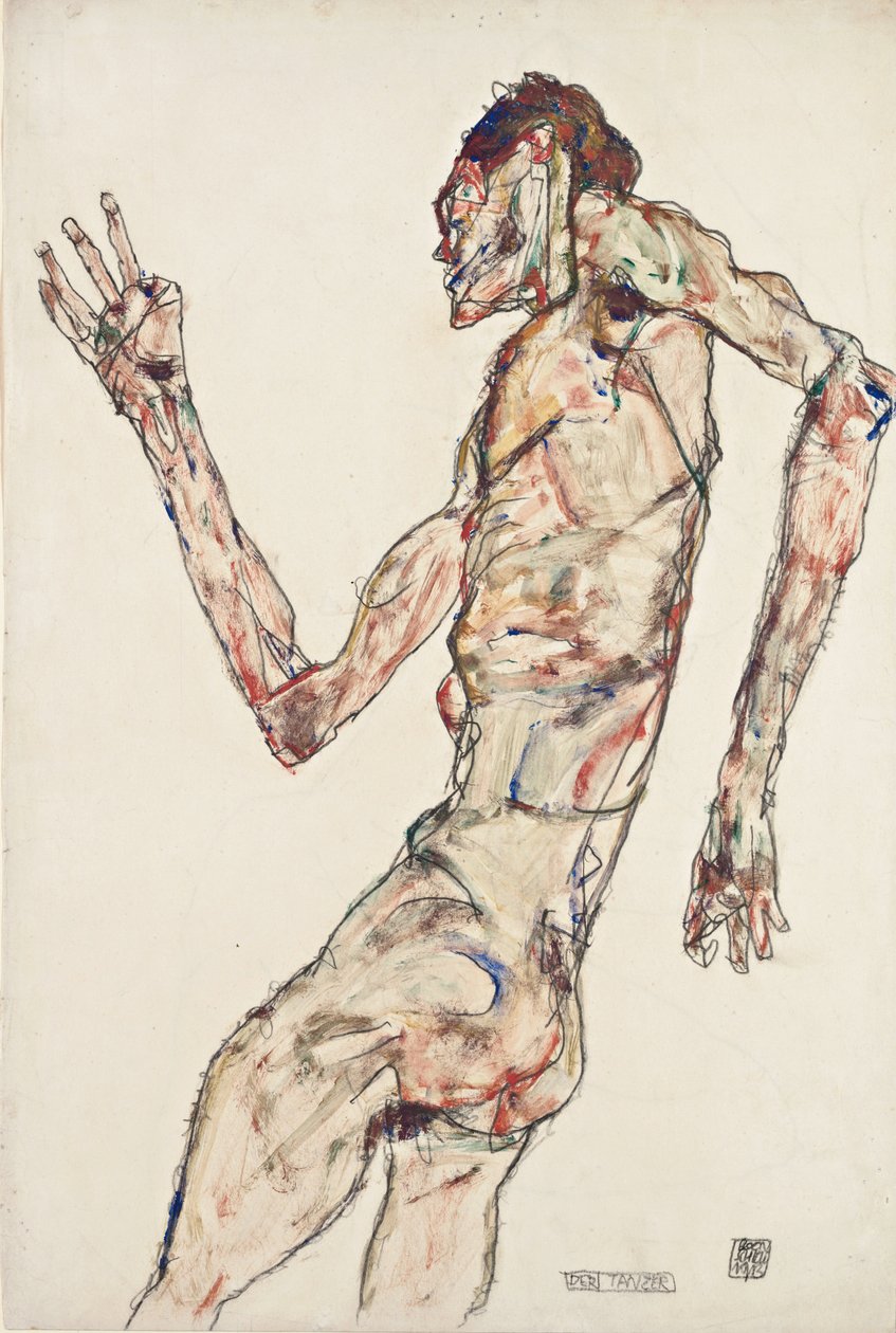 Il ballerino da Egon Schiele