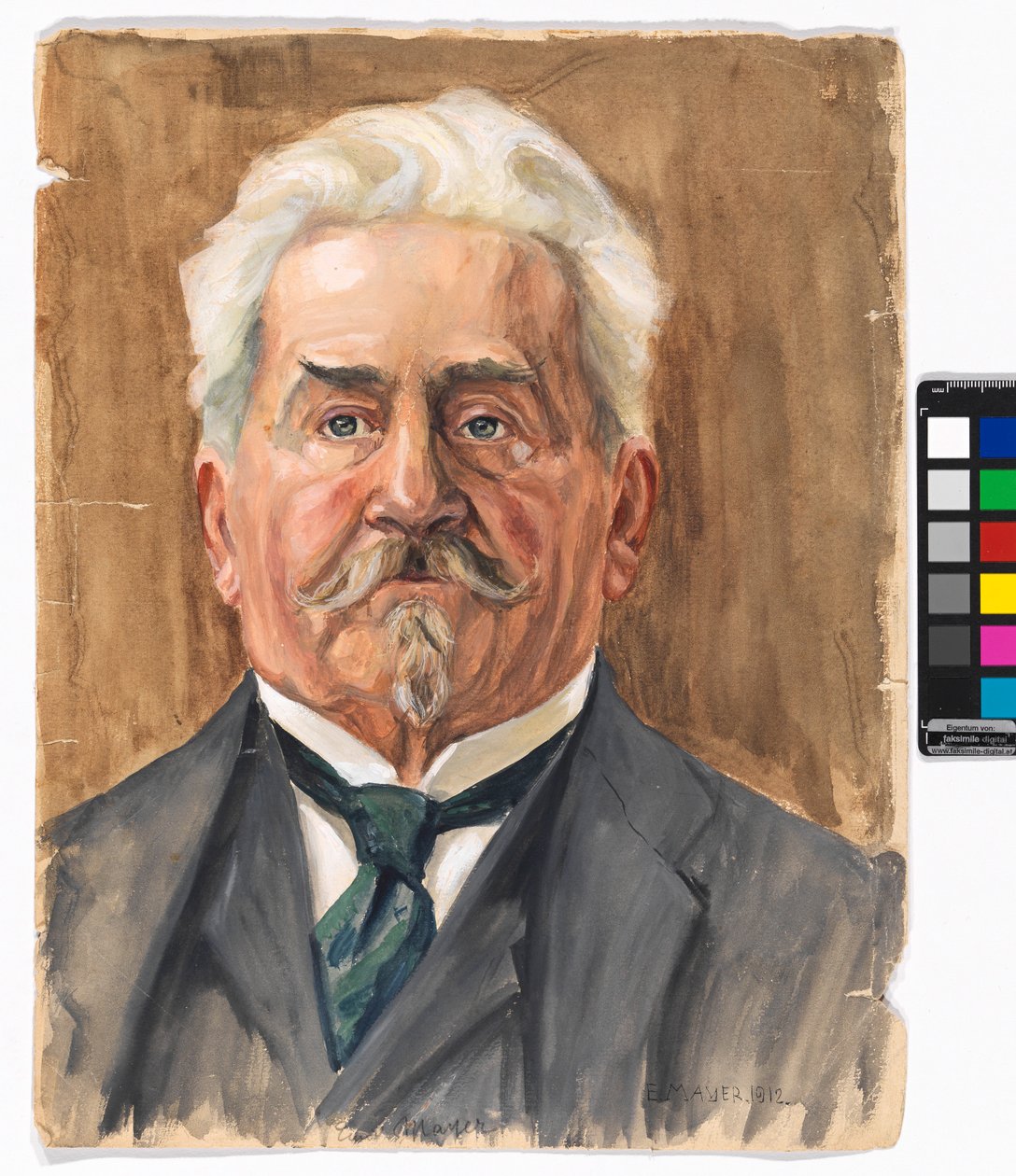 E. Mayer: Ritratto di Leopold Czihaczek da Egon Schiele