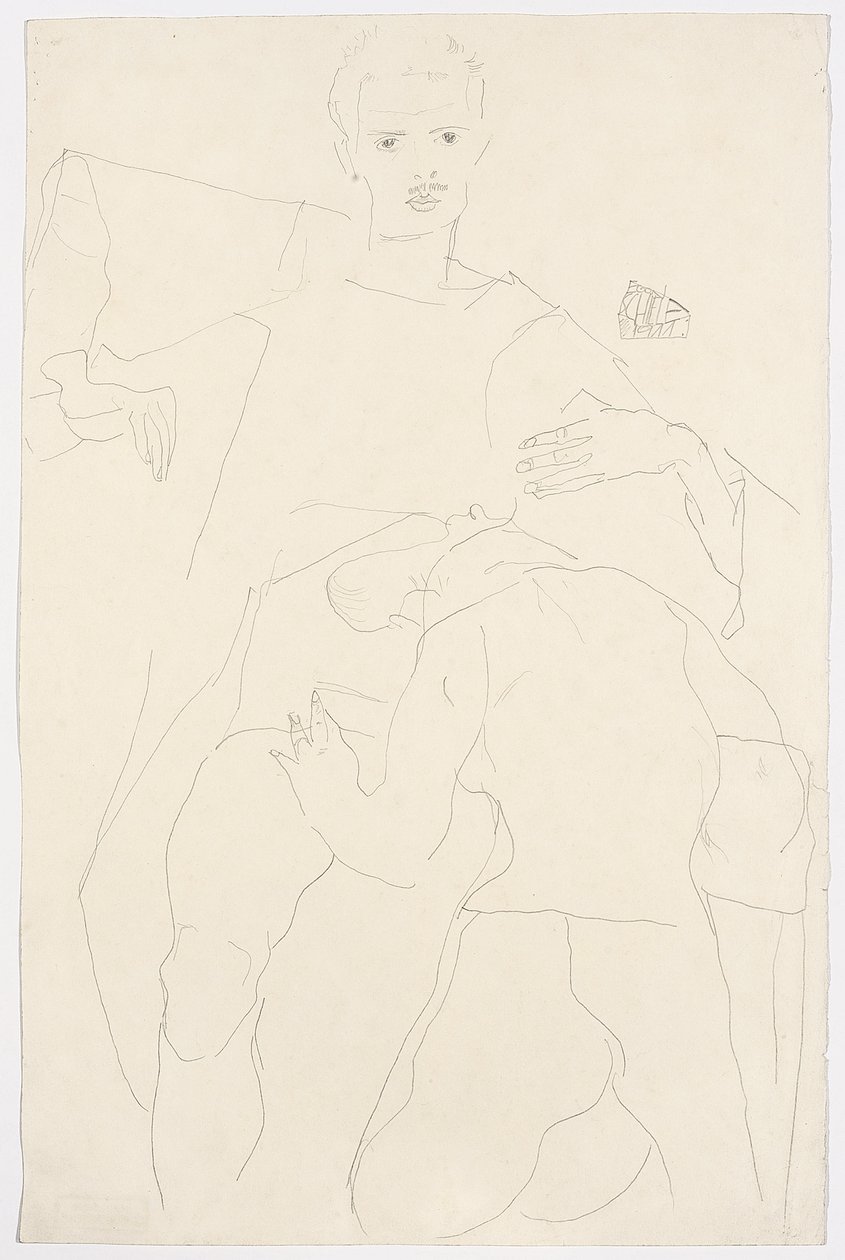 Scena erotica da Egon Schiele