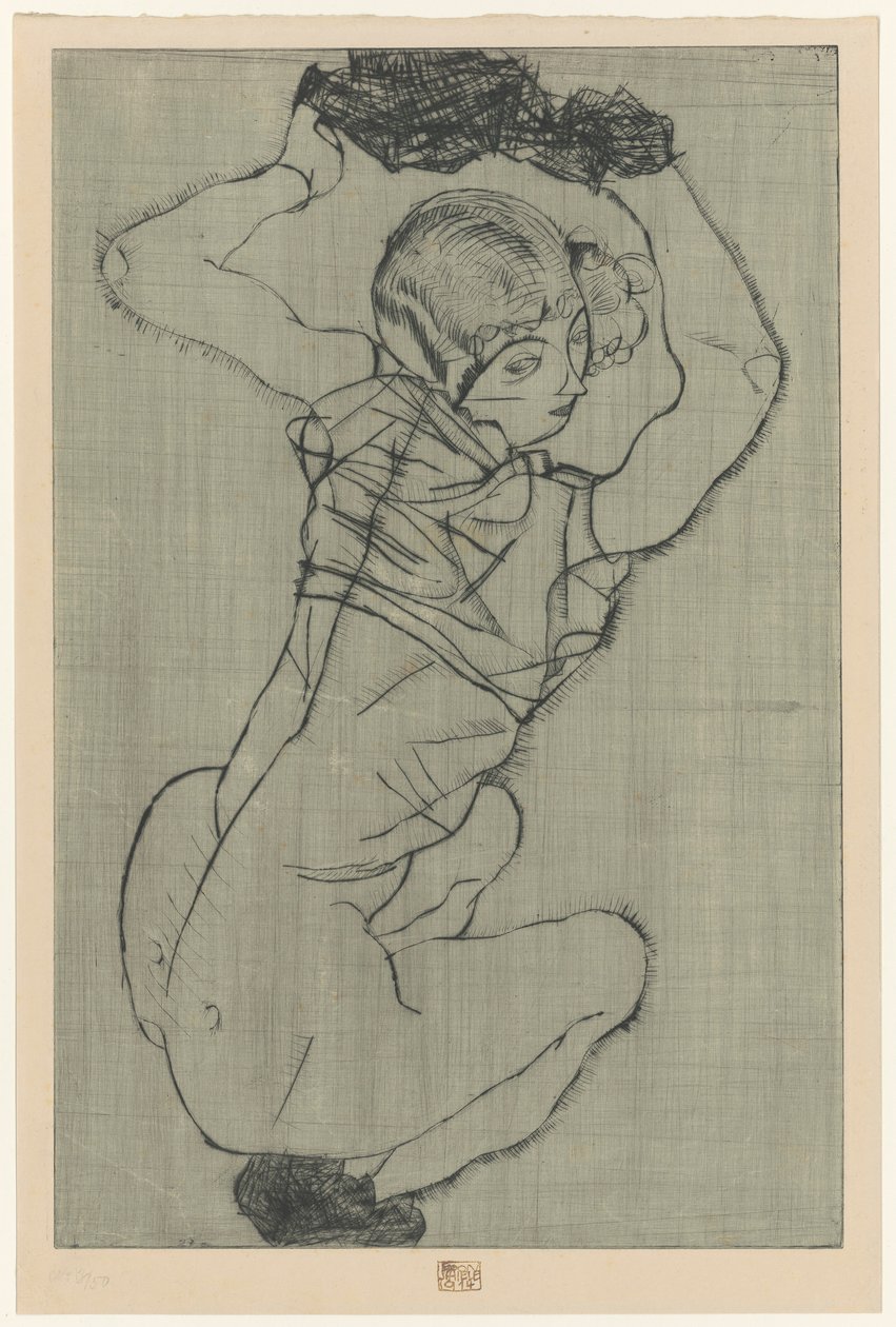Accovacciati da Egon Schiele