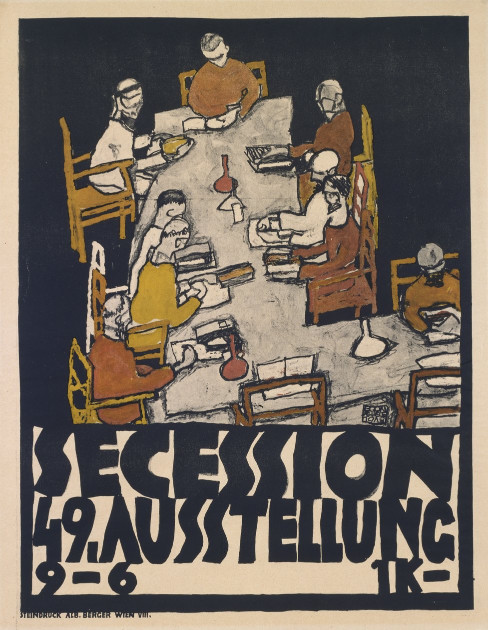 Secessione 49. Esposizione, 1918 da Egon Schiele