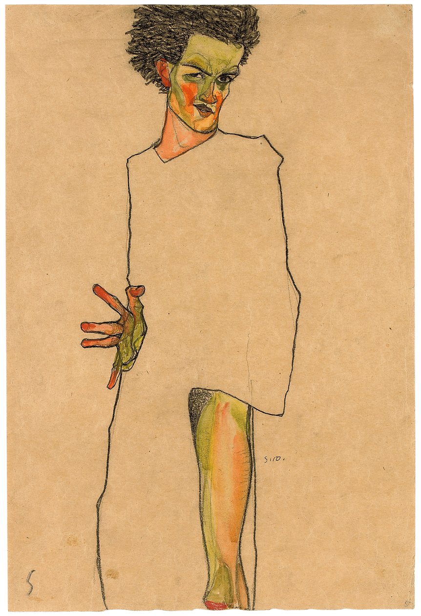 Autoritratto da Egon Schiele
