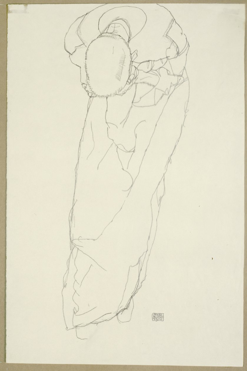 Il monaco da Egon Schiele