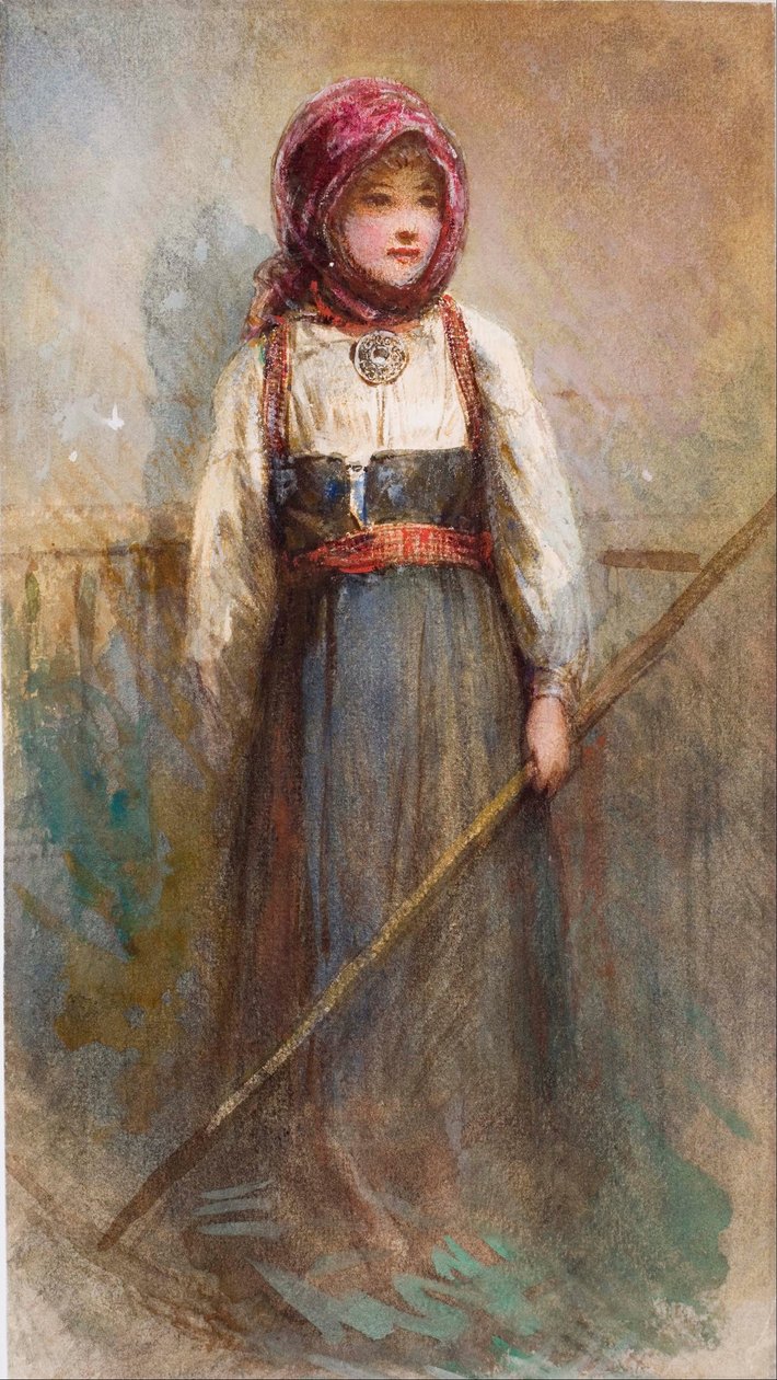 senza titolo (ragazza norvegese) da Egron Sellif Lundgren