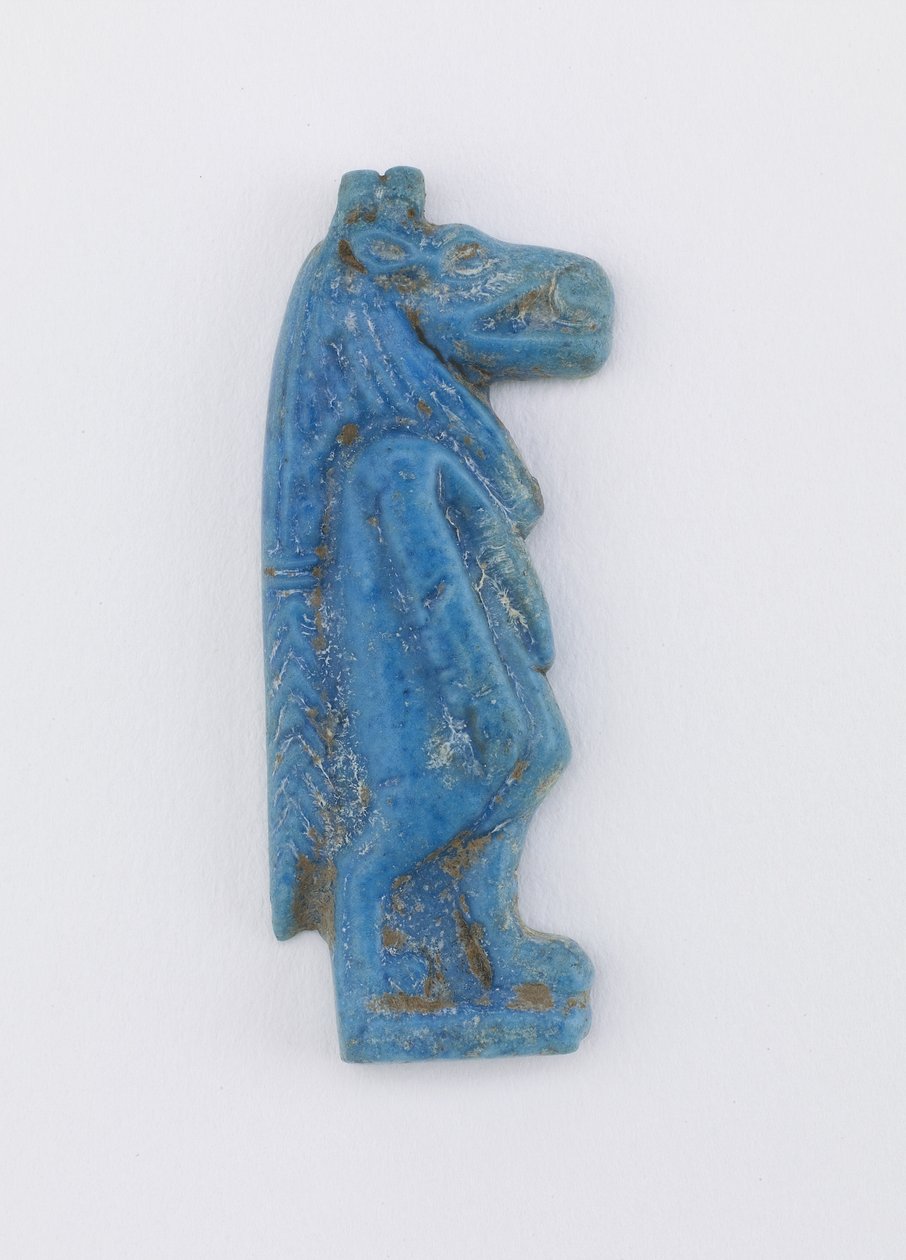 Amuleto: la figura di Thoureis, forse periodo tolemaico, 305-30 a.C. da Egyptian