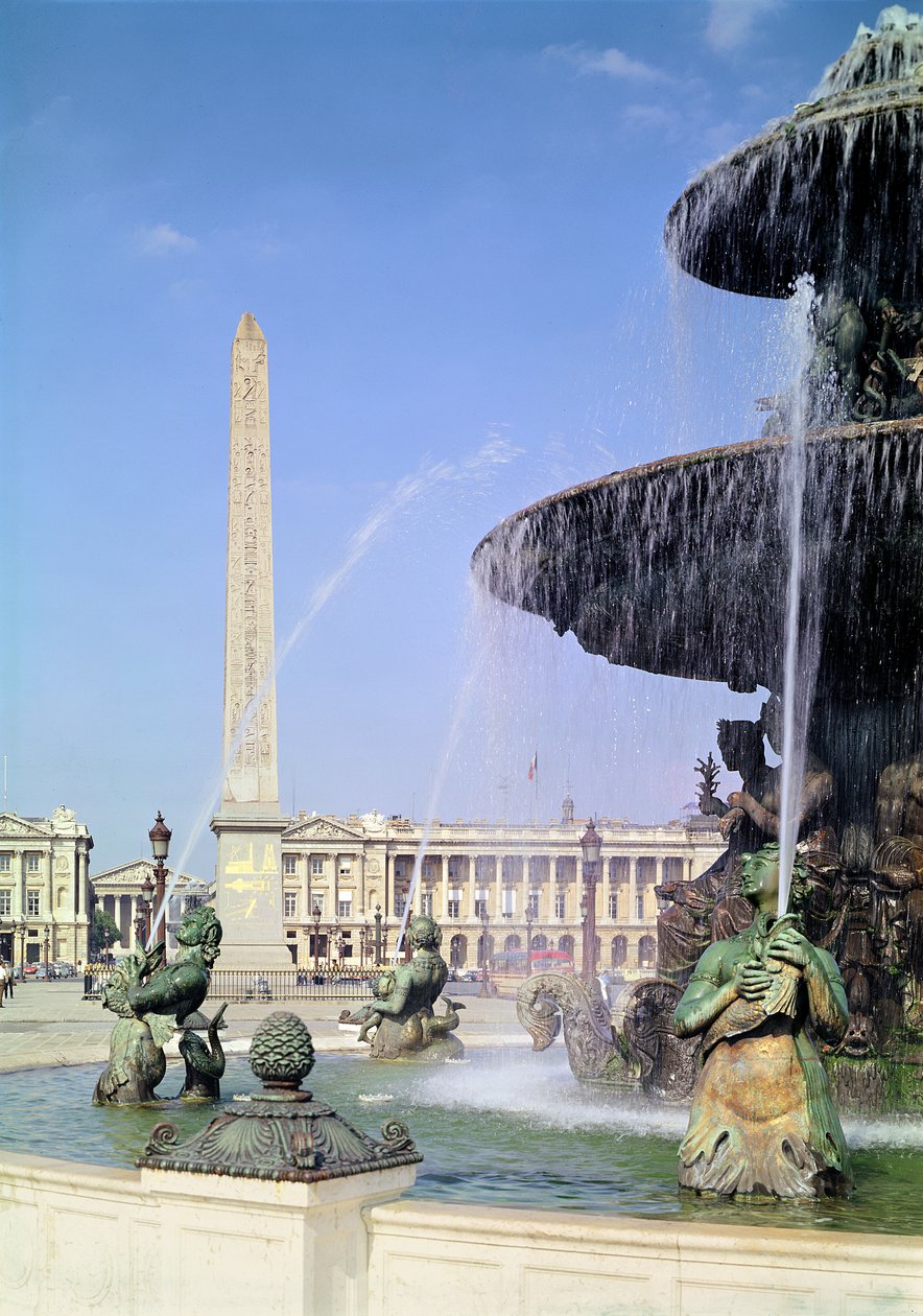 Obelisco, originariamente da Luxor, eretto nel 1836 da Egyptian