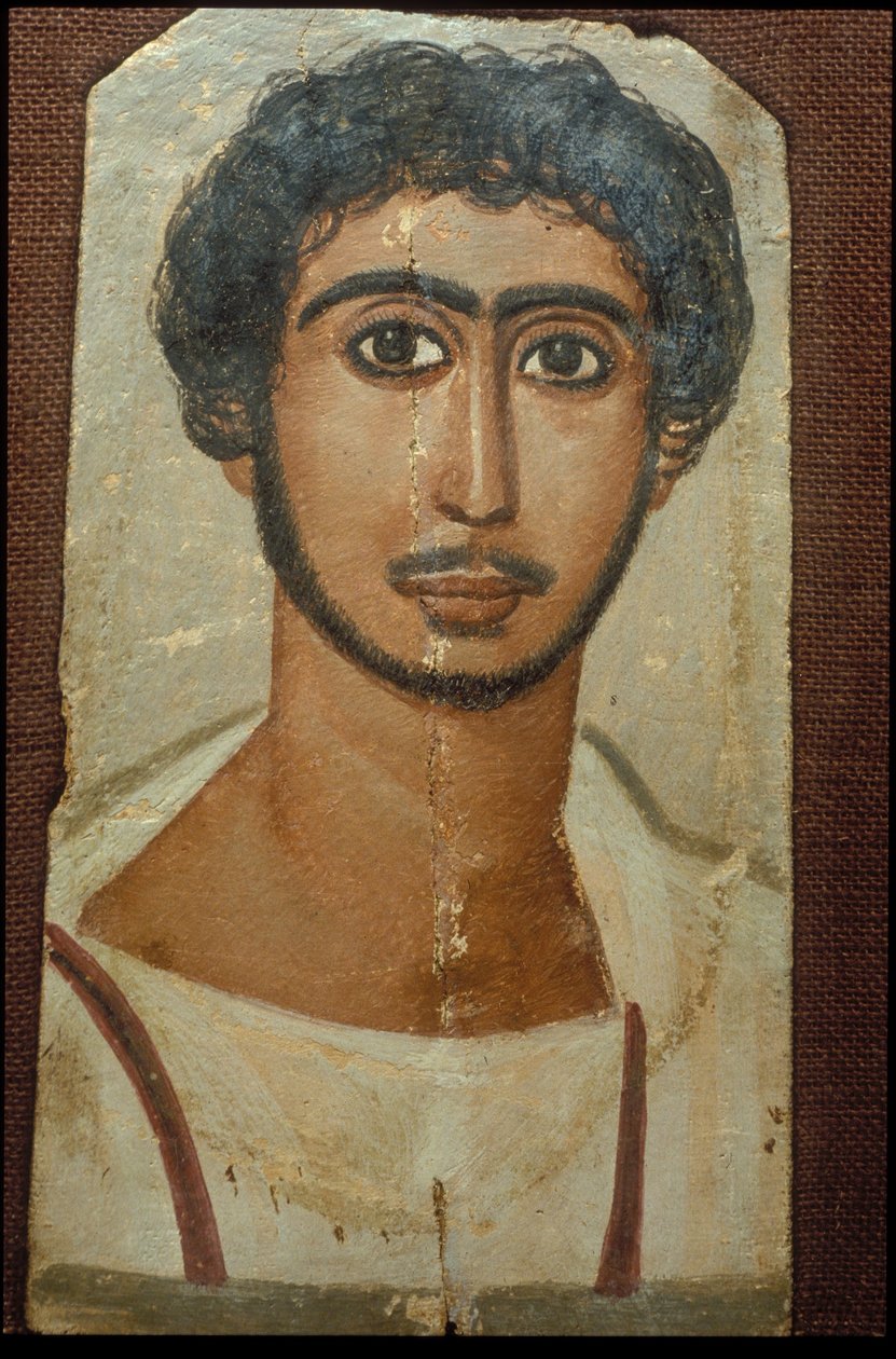Ritratto di un uomo da Egyptian