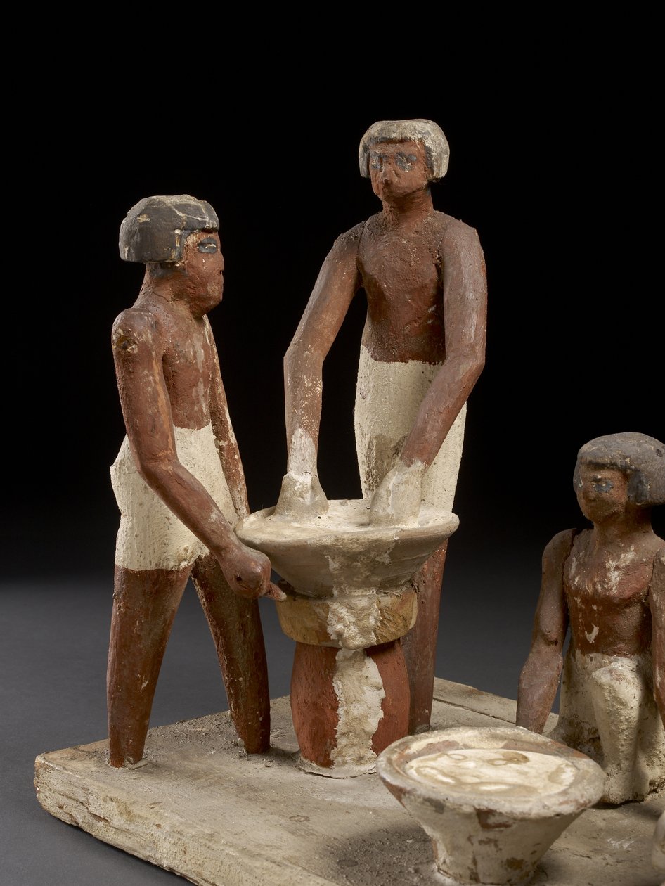 Modello di birrificio da Egyptian 12th Dynasty