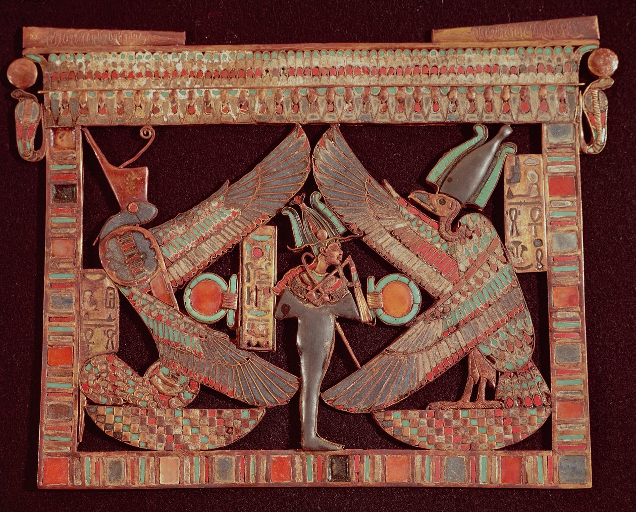 Pettorale raffigurante Osiride, dio dell