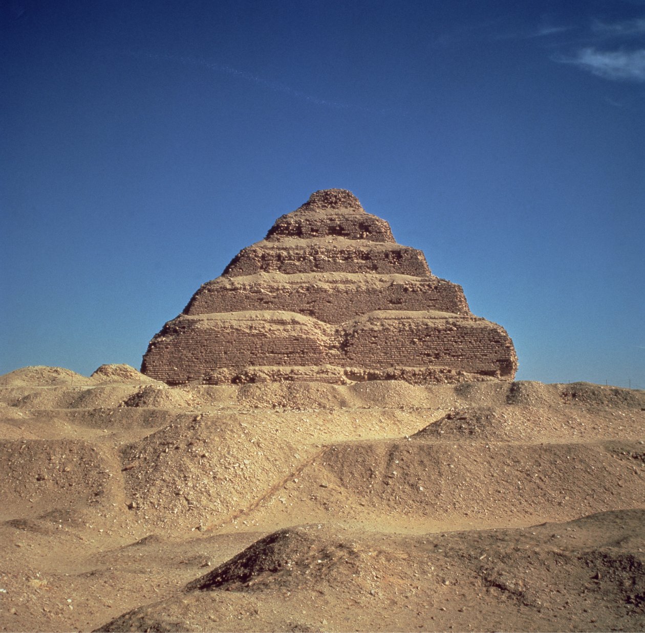 La Piramide a gradoni del re Djoser, c.2630-2611 a.C. da Egyptian 3rd Dynasty