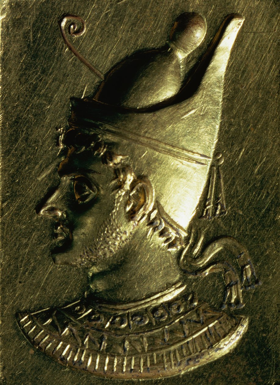 Anello raffigurante Tolomeo VI Filometore (c.186-c.145 a.C.) da Egyptian Ptolemaic Period