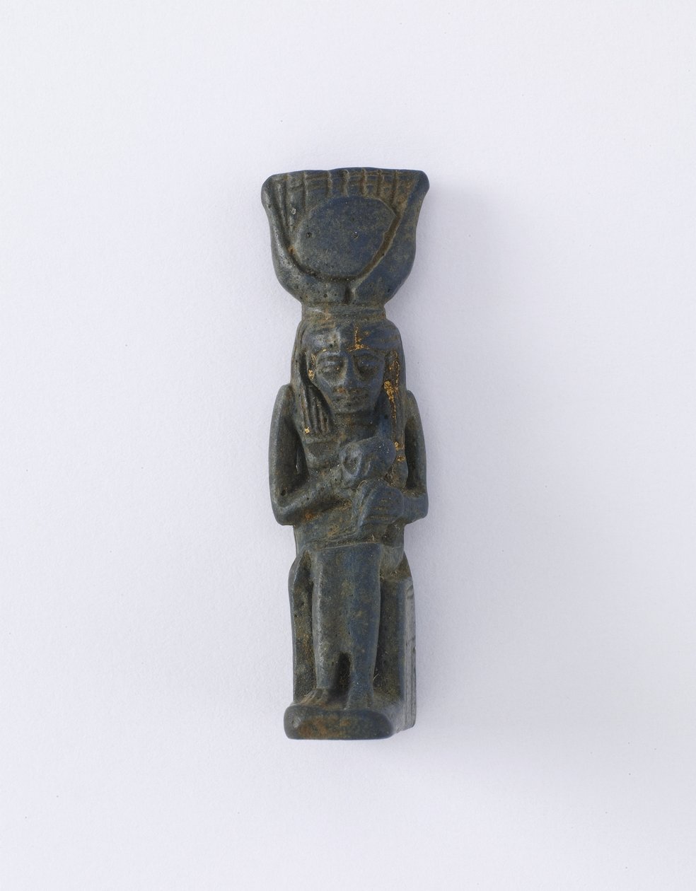 Figura di Iside e Horus, forse Periodo Tolemaico, 305-30 a.C. da Egyptian