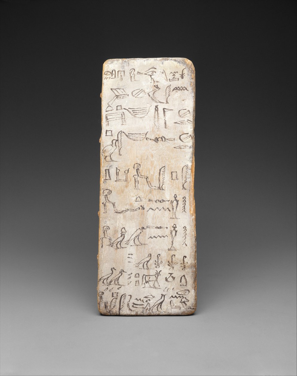 Tavola di scrittura di un apprendista scriba, c.2030 a.C. da Egyptian 11th Dynasty