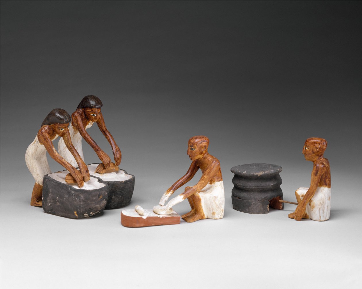 Panettieri e birrai dalla tomba di Meketre da Egyptian 12th Dynasty