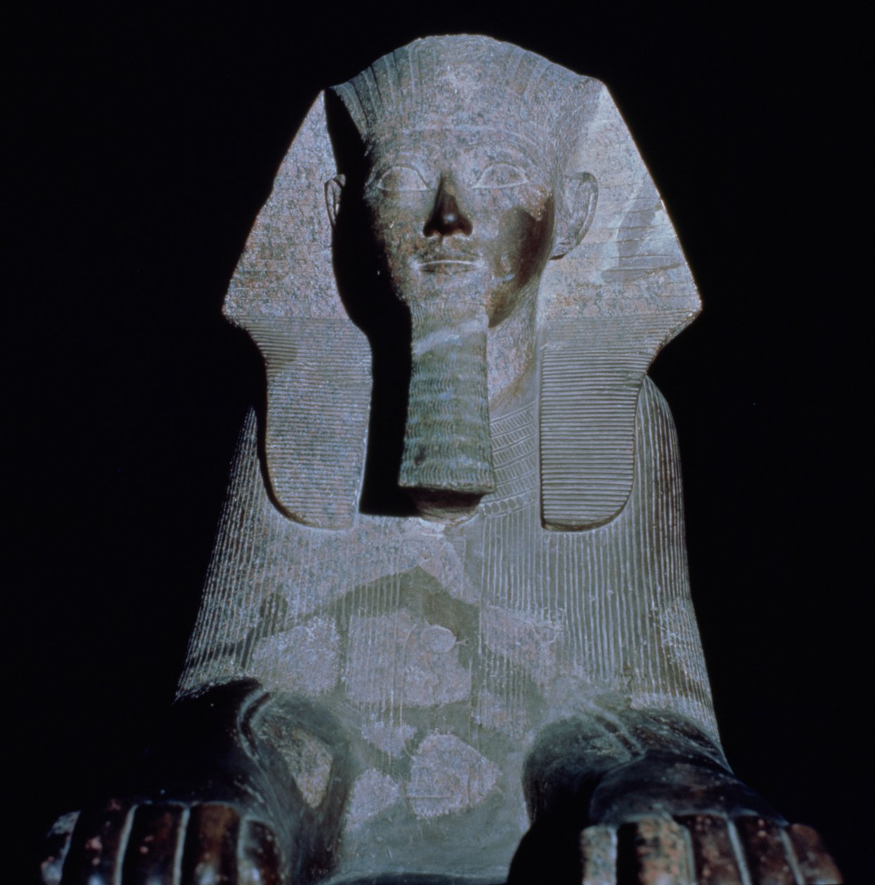 Sfinge della regina Hatshepsut, dal Tempio Mortuario di Hatshepsut, Nuovo Regno da Egyptian 18th Dynasty